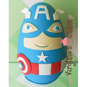 Egg Captain America